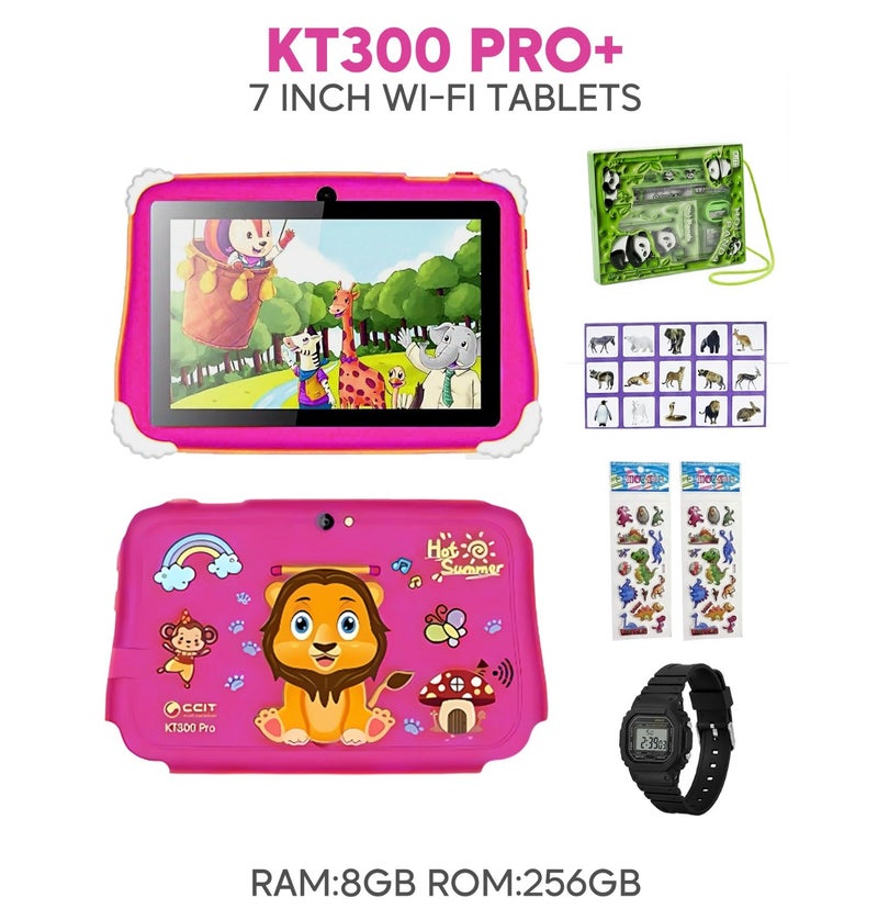 CCIT KT300 Pro+ Kids Tablet – 7 Inch Screen – 8GB RAM – 256GB Storage